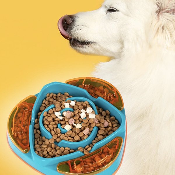 recipiente para una alimentación lenta mascotas medianas y grandes